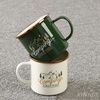 Outdoor Camping Retro Enamel Cup Convenient Coffee Cups