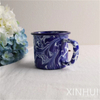 Wholesale Character Watercolor Painting Imitation Ceramic Coffee Enamelled Cup