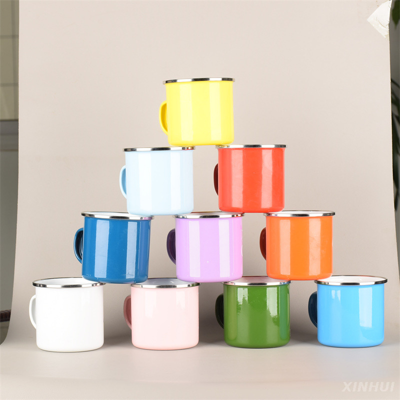 Factory Direct Sales of Custom-made Colored Enamel Cups