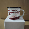 Christmas Cup Candy Box Fun Gift Enamel Cup