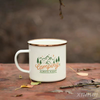 Outdoor Camping Retro Enamel Cup Convenient Coffee Cups