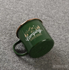 Outdoor Camping Retro Enamel Cup Convenient Coffee Cups