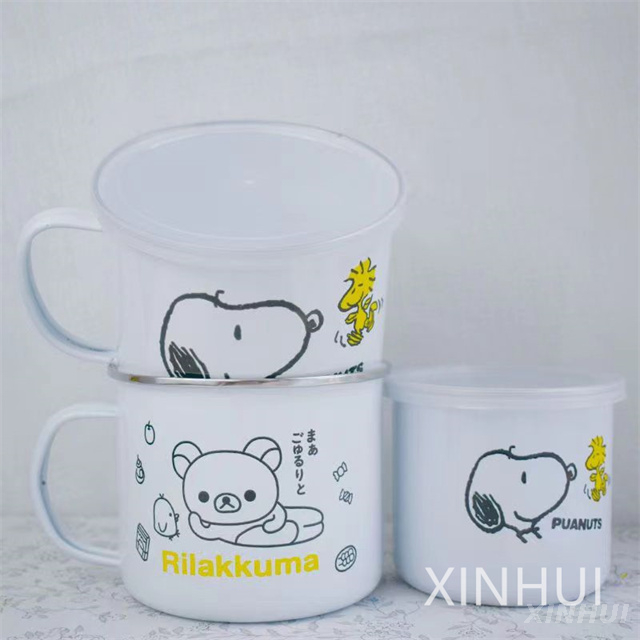 Custom Thickened Cartoon Heating Shatter-Resistant Safety Mug Kids Milk Cup