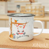 Customized Simple Imitation Ceramic High Aesthetic Enamel Mug