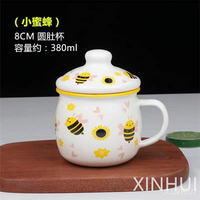 Safe Material Children's Gift Can Be Heated Cake Milk Porcelain Cup