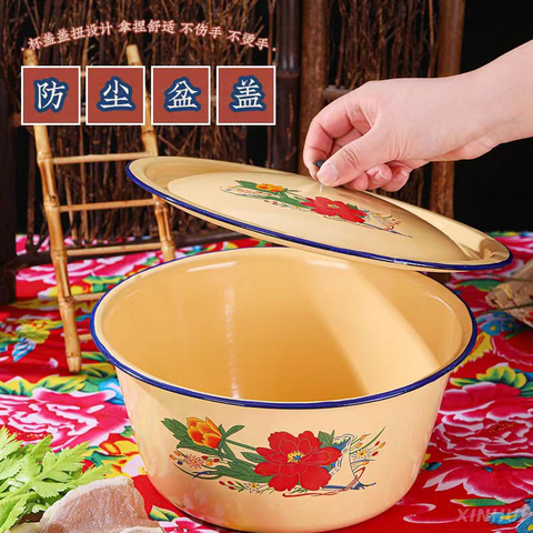 Baking enamel bowl