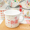 Customized Simple Imitation Ceramic High Aesthetic Enamel Mug