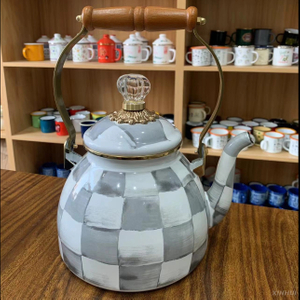 High-quality Coffee Kettle Eco-friendly Enamel Teapot