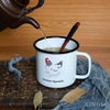 Personalized Mugs Hand-painted Retro Teacup Enamelled Coffee Mug