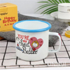 Customizable Personalized Enamel Tea Cups Handcraited Porcelain Cup