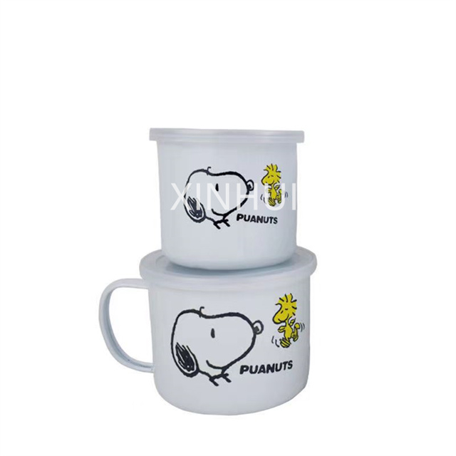 Custom Thickened Cartoon Heating Shatter-Resistant Safety Mug Kids Milk Cup