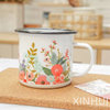 Customized Simple Imitation Ceramic High Aesthetic Enamel Mug