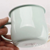 Retro Simple Macaron Color Imitation Enamel Heated Milk Cup