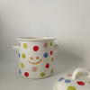 Beautiful Enamel Eco-friendly Candy Storage Jar