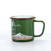 Personalized Heat Transfer Gift Camping Outing China Mugs