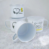 Custom Thickened Cartoon Heating Shatter-Resistant Safety Mug Kids Milk Cup