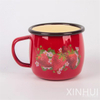 Chinese Factories Classic Elegant Enamel Teacups Customizable Tripe Cup