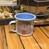 Xinhui Customizable Cartoon Bear with Handle Ceramic Mugs Milk Cup