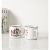 Christmas Gift Mug Cartoon Eco-friendly Coffee Enamel Cup