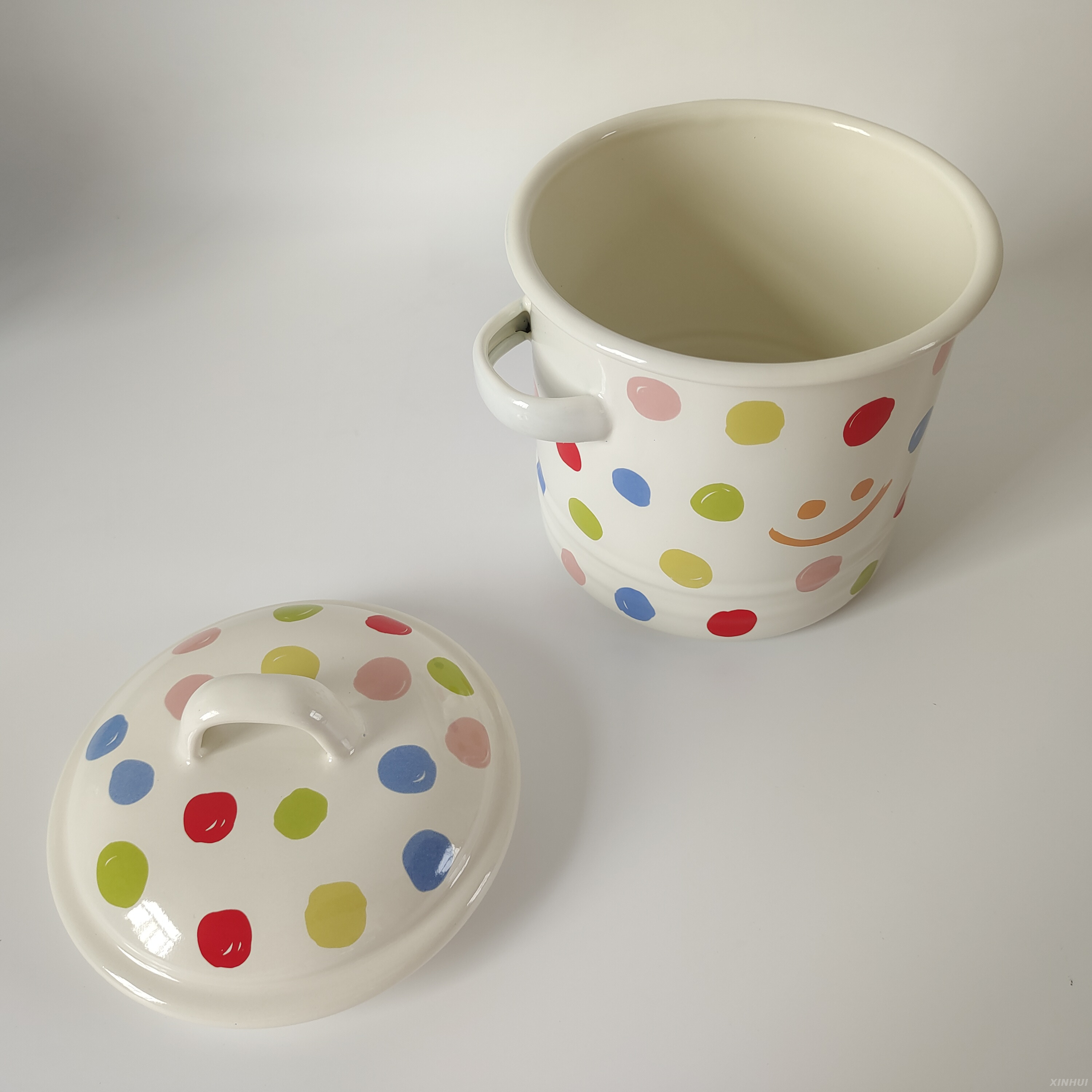 Beautiful Enamel Eco-friendly Candy Storage Jar