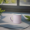 Pastel Enamel Mug Minimalist Gift Worthy for Home Office