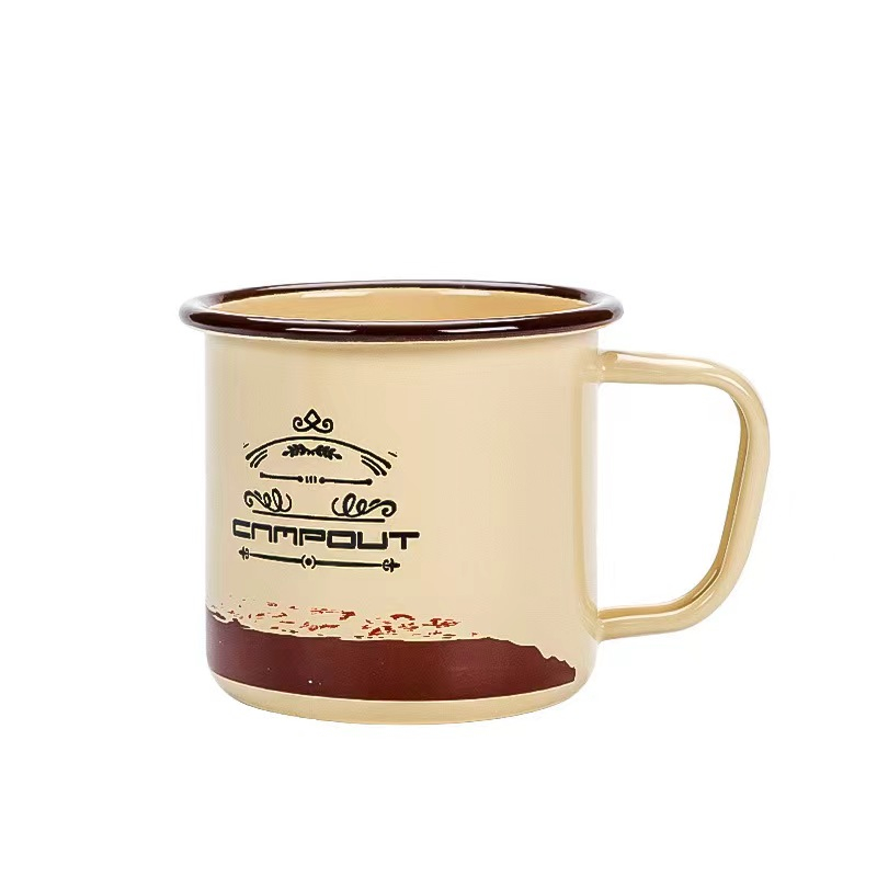 Personalized Heat Transfer Gift Camping Outing China Mugs