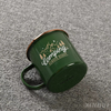 Outdoor Camping Retro Enamel Cup Convenient Coffee Cups