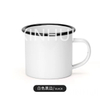 Wholesale Custom Event Gift Mug Thickened Tea Set Simple Enamel Cup