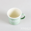 Macaron Green Freshness High Appearance Level Gift Multi-Purpose Enamel Mug